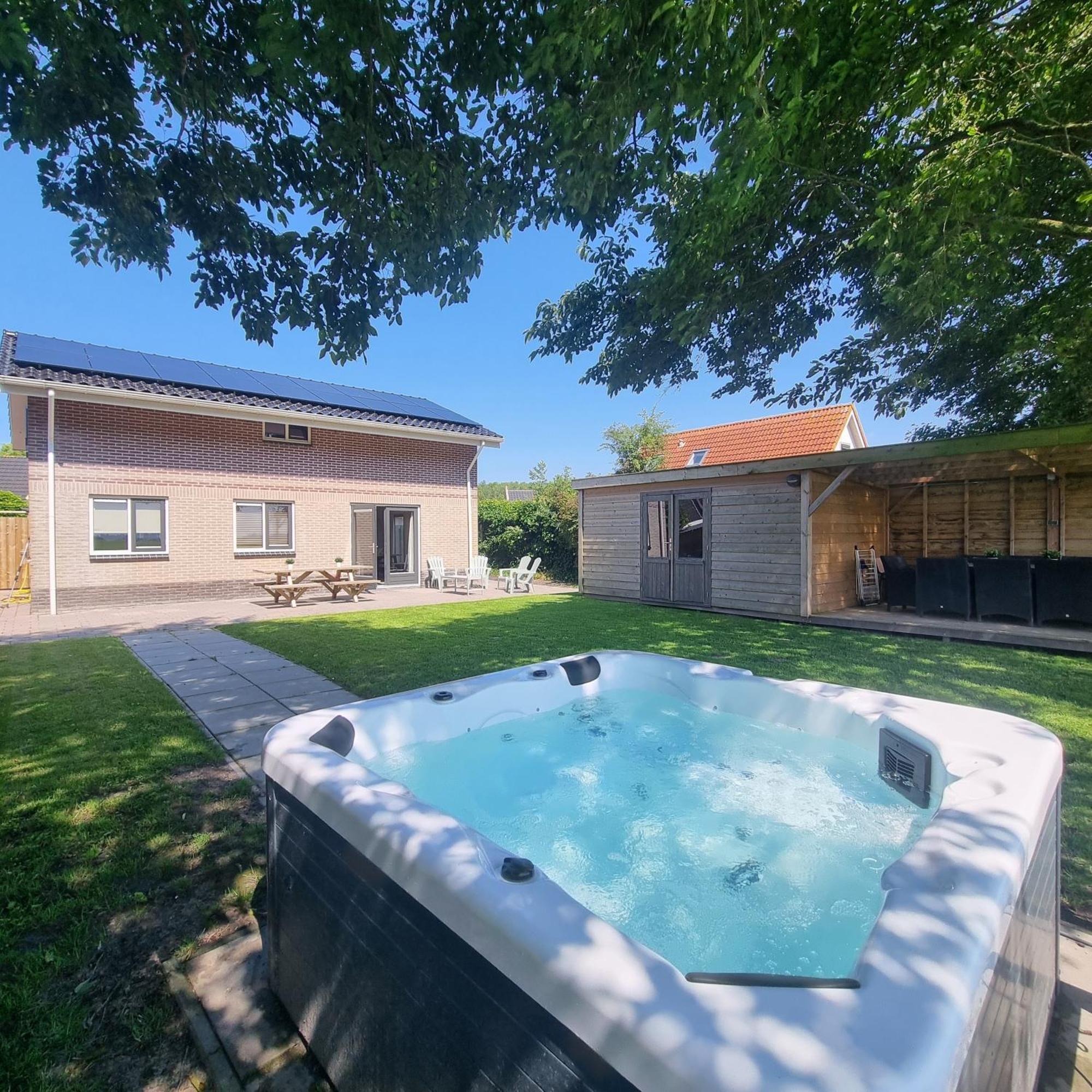 Luxus Familienvilla Mit Jacuzzi & Sauna 2 Tzummarum Dış mekan fotoğraf